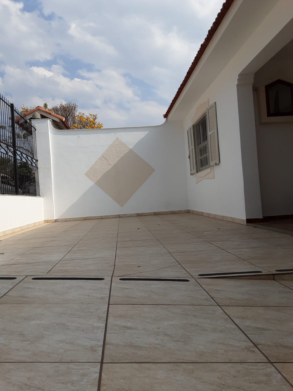 Área externa do Recanto dos Avós